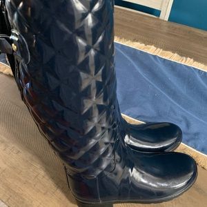 Hunter rain boots excellent condition 7us
